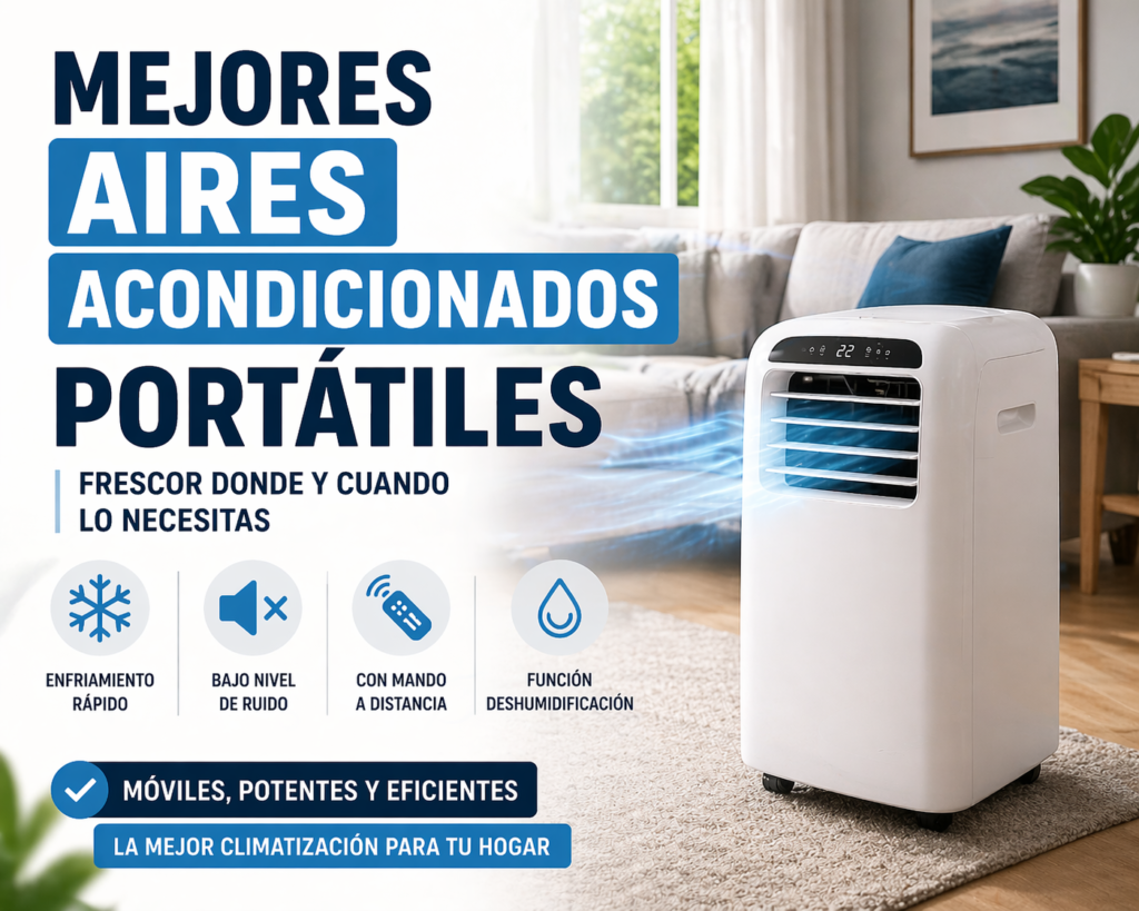 mejores aires acondicionados portátiles